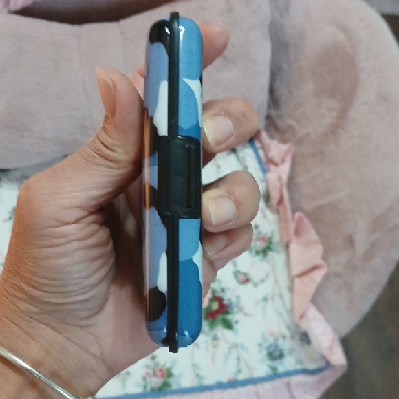 ♡Blue and Black Camouflage Business Card Case♡ - Picture 10 of 13